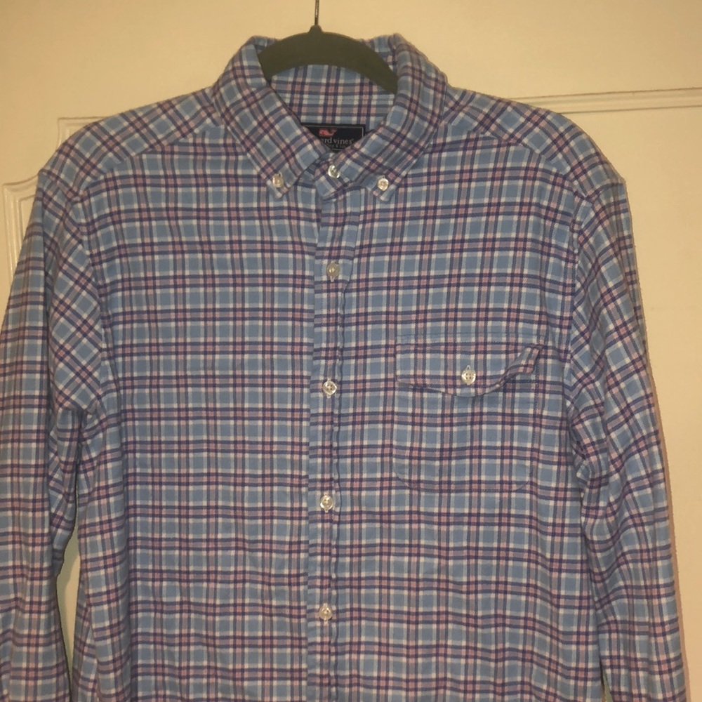 Vineyard vines button down flannel